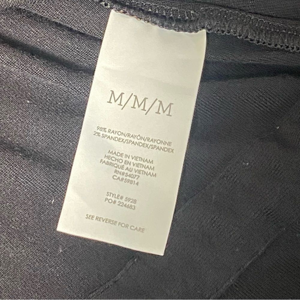 Cabi Atc Formal Tee Drawstring Bottom In Black Wo… - image 6